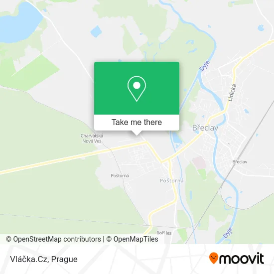 Карта Vláčka.Cz