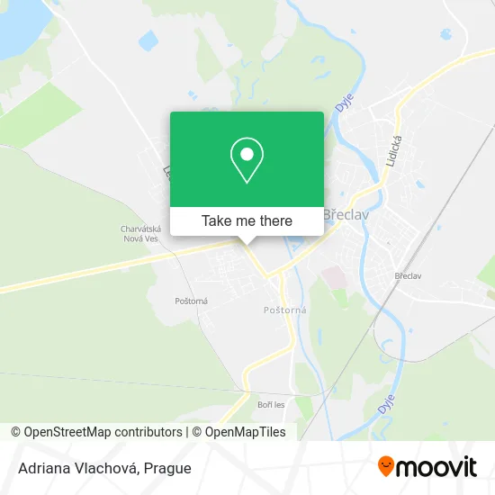 Карта Adriana Vlachová