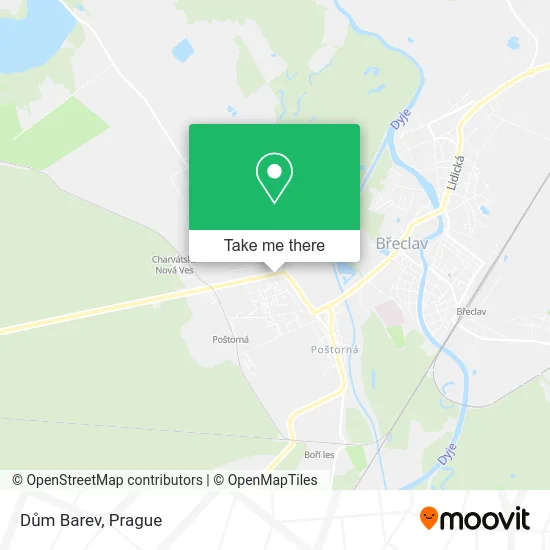 Карта Dům Barev