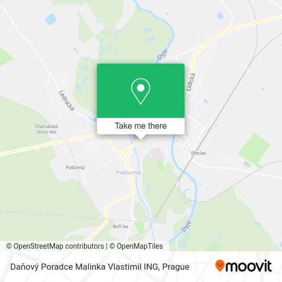 Daňový Poradce Malinka Vlastimil ING map