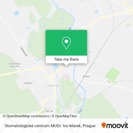 Stomatologické centrum MUDr. Ivo Marek map