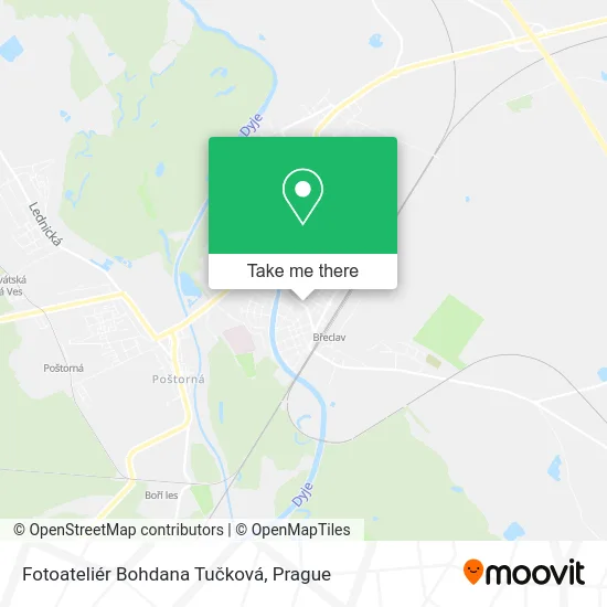 Карта Fotoateliér Bohdana Tučková