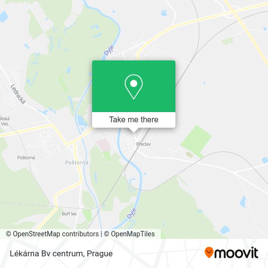 Lékárna Bv centrum map