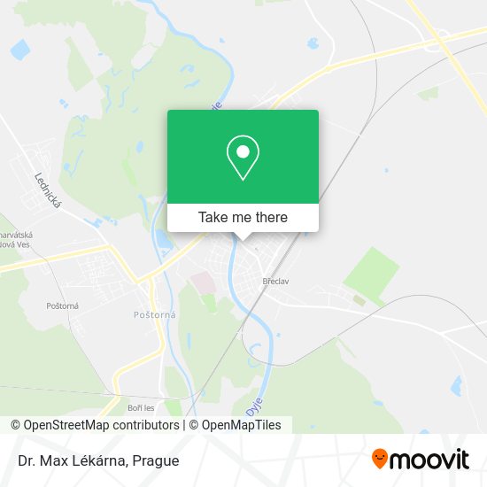 Dr. Max Lékárna map