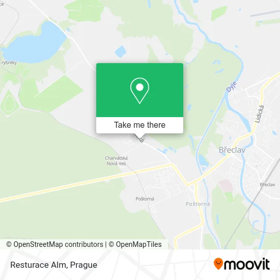 Карта Resturace Alm