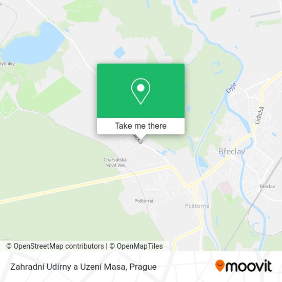 Zahradní Udírny a Uzení Masa map