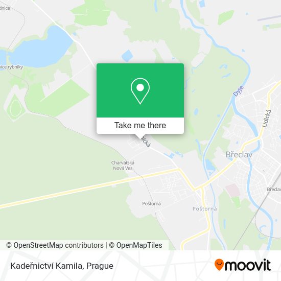 Kadeřnictví Kamila map