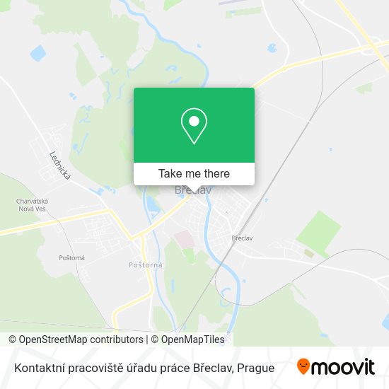 Kontaktní pracoviště úřadu práce Břeclav map