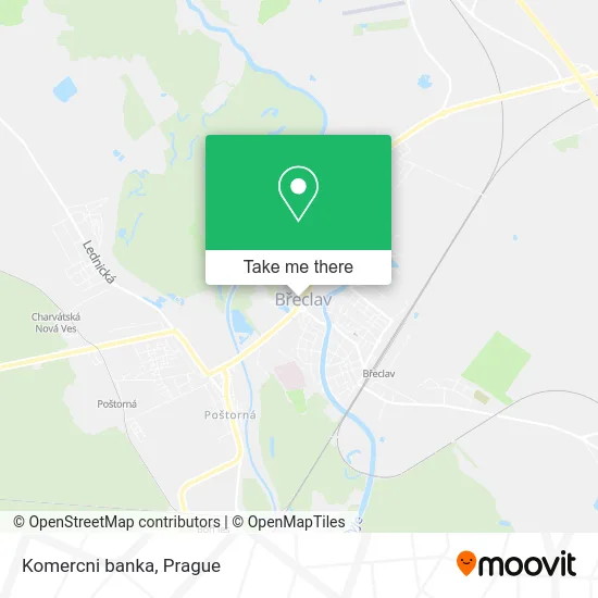 Карта Komercni banka