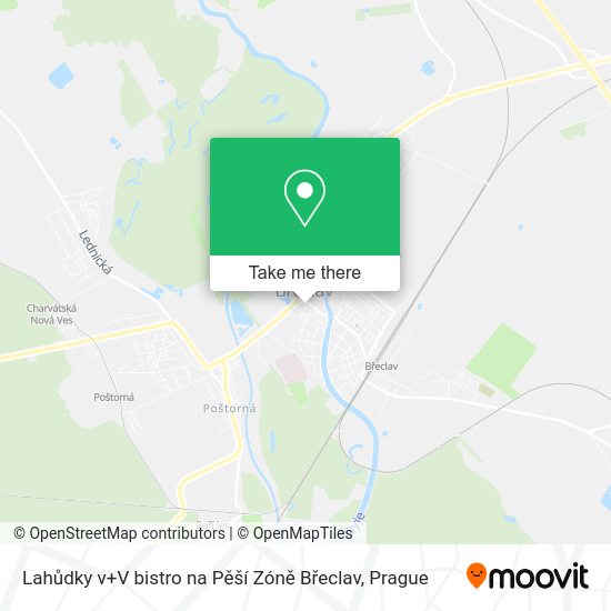 Lahůdky v+V bistro na Pěší Zóně Břeclav map