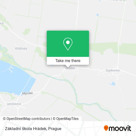 Základní škola Hrádek map