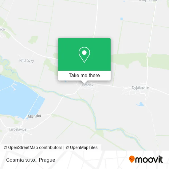 Карта Cosmia s.r.o.