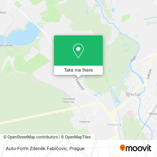 Карта Auto-Form Zdeněk Fabičovic