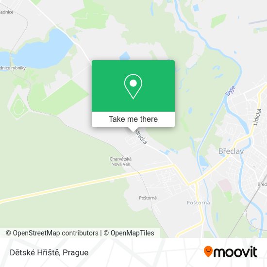 Dětské Hřiště map