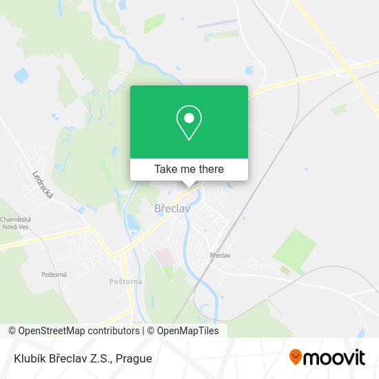 Klubík Břeclav Z.S. map