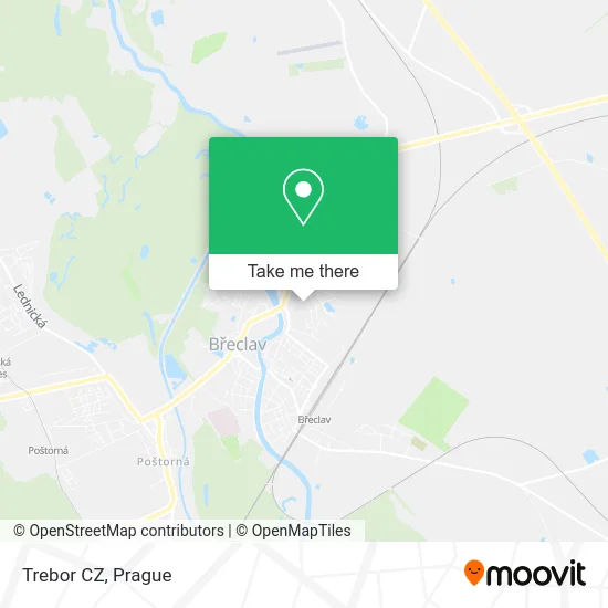 Карта Trebor CZ