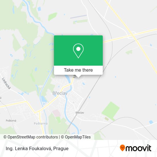 Карта Ing. Lenka Foukalová