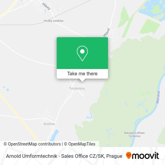 Arnold Umformtechnik - Sales Office CZ / SK map
