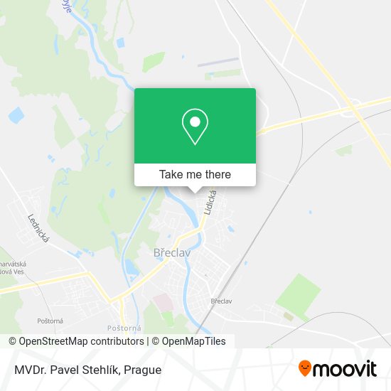 MVDr. Pavel Stehlík map