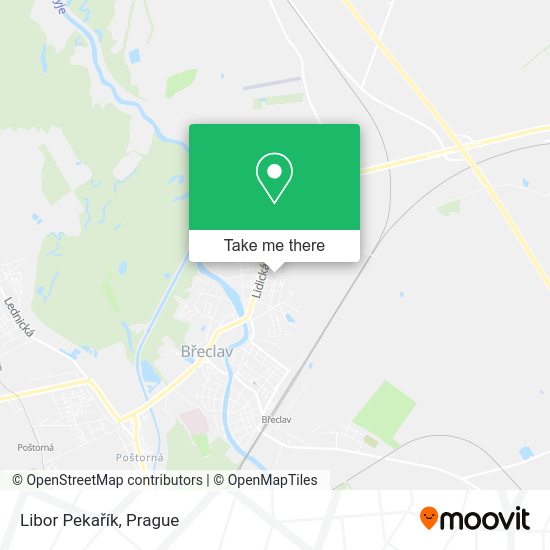 Libor Pekařík map