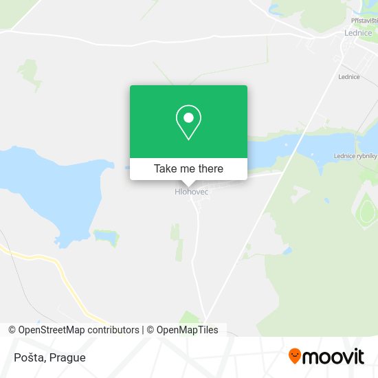 Карта Pošta