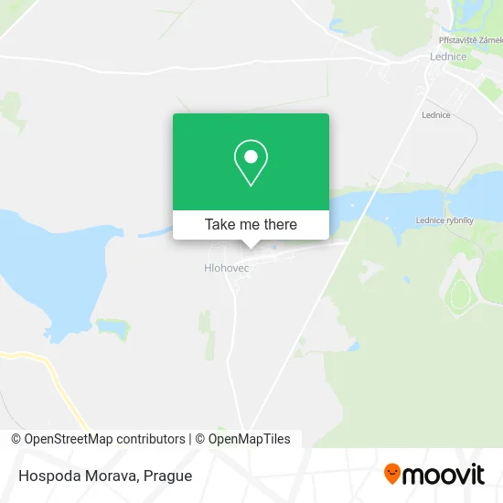 Карта Hospoda Morava
