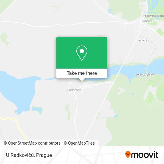 Карта U Radkovičů