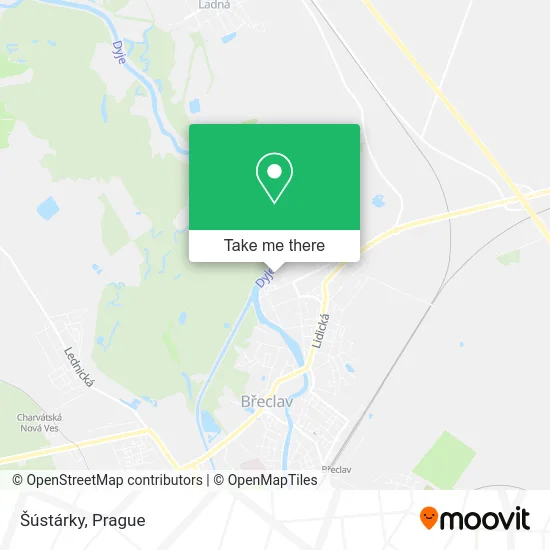 Карта Šústárky