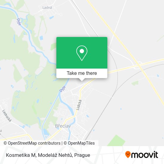 Kosmetika M, Modeláž Nehtů map