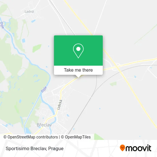Карта Sportisimo Breclav