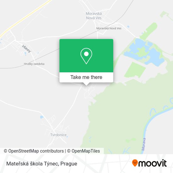 Mateřská škola Týnec map