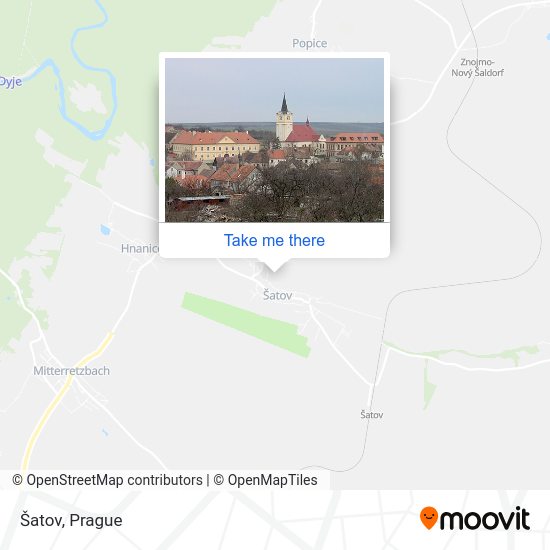 Карта Šatov