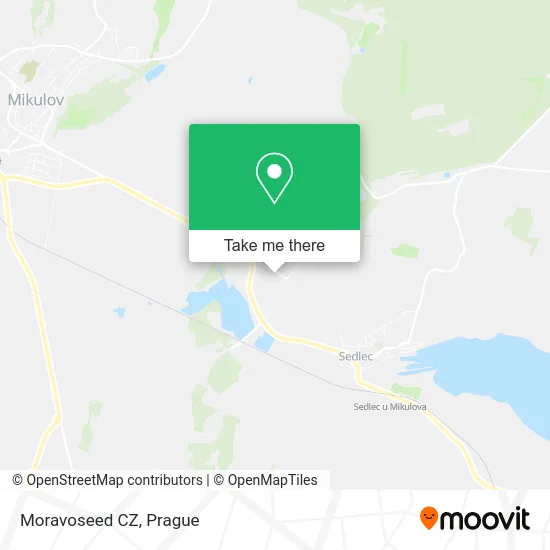 Карта Moravoseed CZ