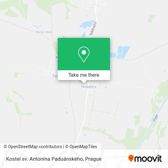Kostel sv. Antonína Paduánského map