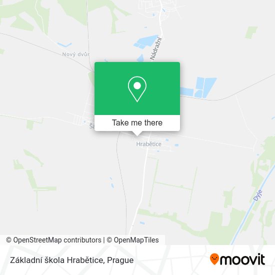 Základní škola Hrabětice map