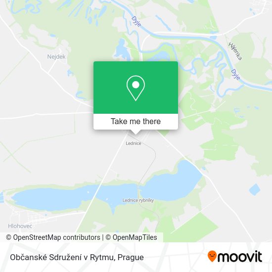 Občanské Sdružení v Rytmu map