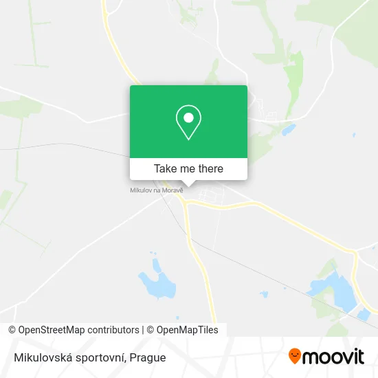 Карта Mikulovská sportovní