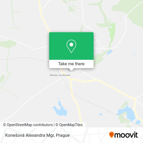 Konešová Alexandra Mgr map