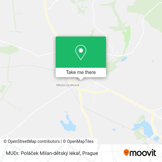 MUDr. Poláček Milan-dětský lékař map