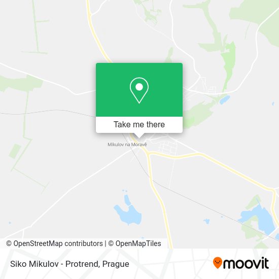 Карта Siko Mikulov - Protrend
