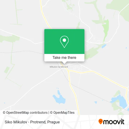Карта Siko Mikulov - Protrend