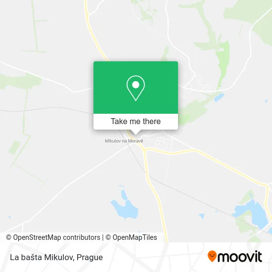Карта La bašta Mikulov