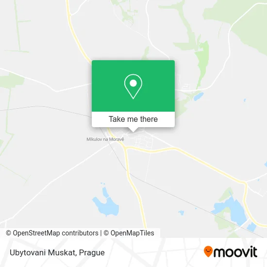 Карта Ubytovani Muskat