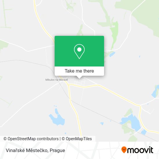 Vinařské Městečko map