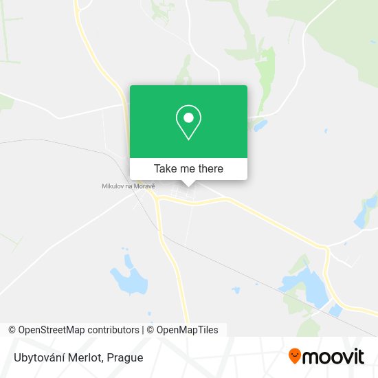 Ubytování Merlot map