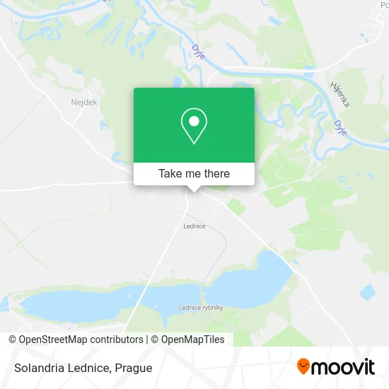 Карта Solandria Lednice