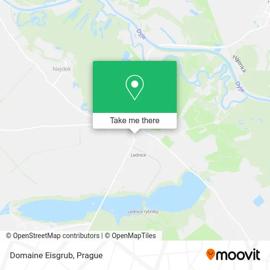 Карта Domaine Eisgrub