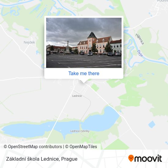 Základní škola Lednice map