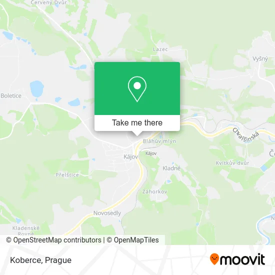 Карта Koberce