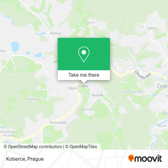 Карта Koberce